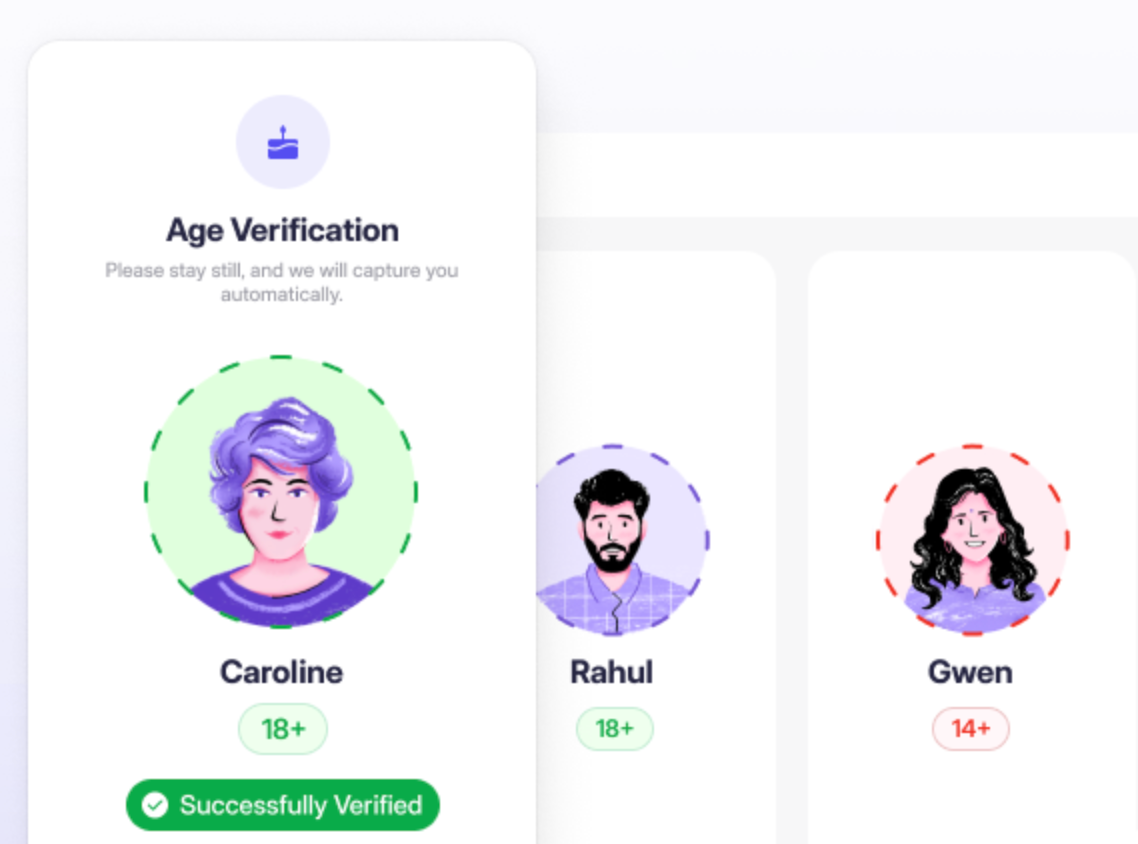 Age verification solution